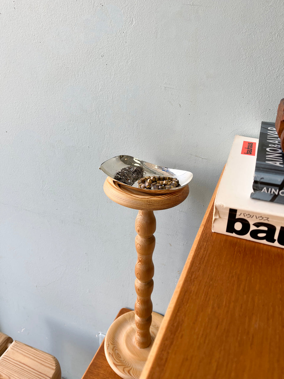Pinewood Plant Stand Danish Vintage/デンマーク プラントスタンド パイン材 北欧インテリア