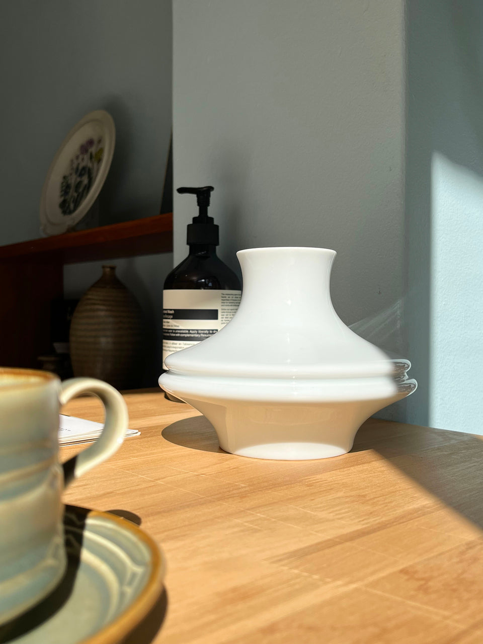 Vintage Rosenthal Studio-Linie Flower Vase White Porcelain/ローゼンタール スタジオライン フラワーベース 花瓶 白磁 ヴィンテージインテリア