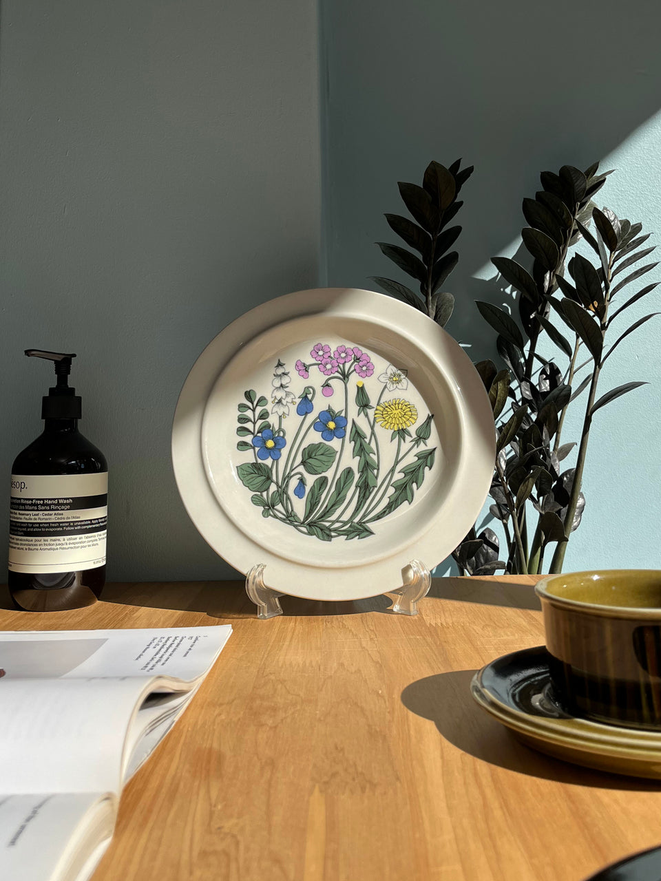 Arabia Flora Dinner Plate 26cm/アラビア フローラ ディナープレート フィンランド 北欧ヴィンテージ食器