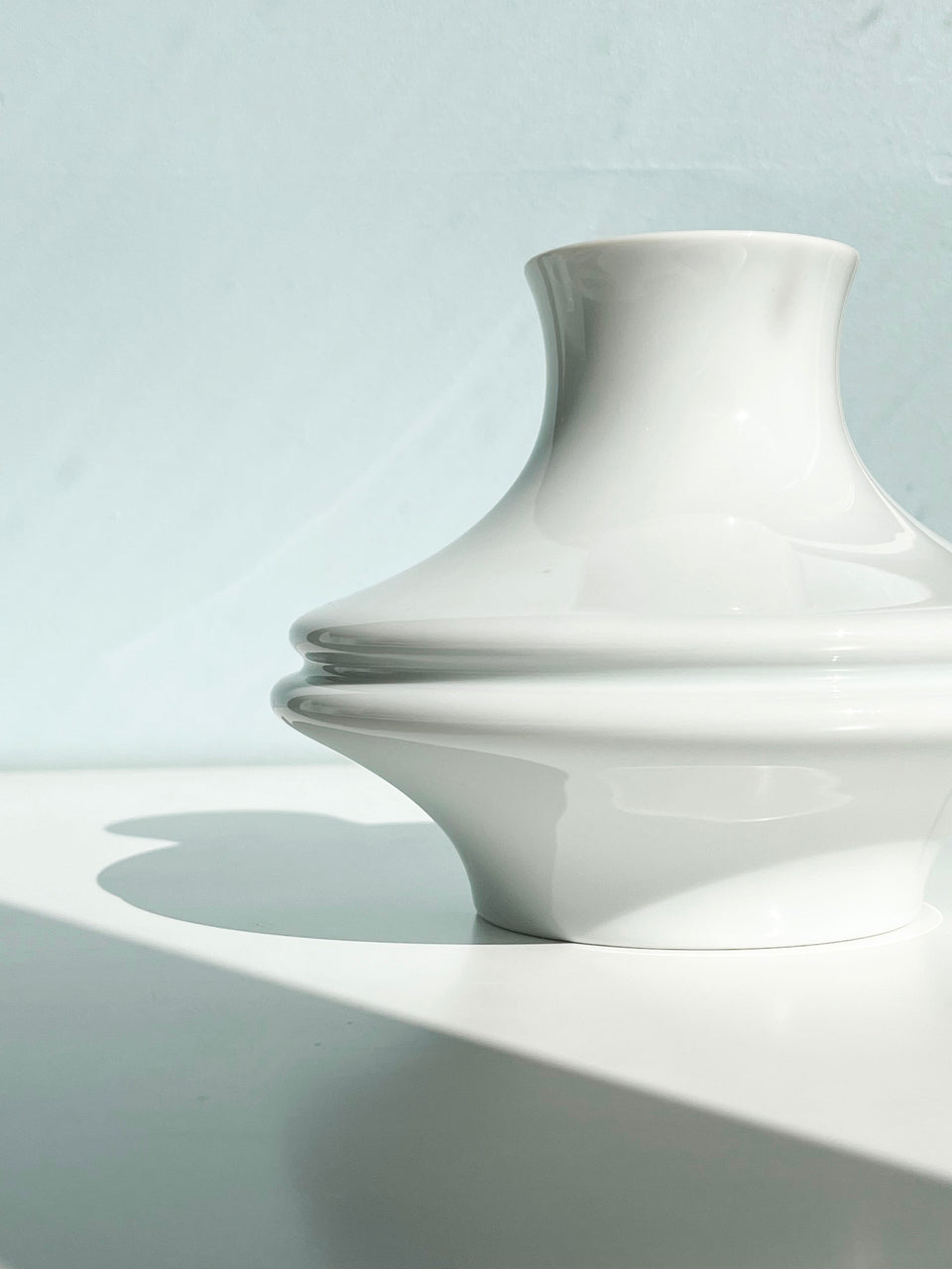 Vintage Rosenthal Studio-Linie Flower Vase White Porcelain/ローゼンタール スタジオライン フラワーベース 花瓶 白磁 ヴィンテージインテリア