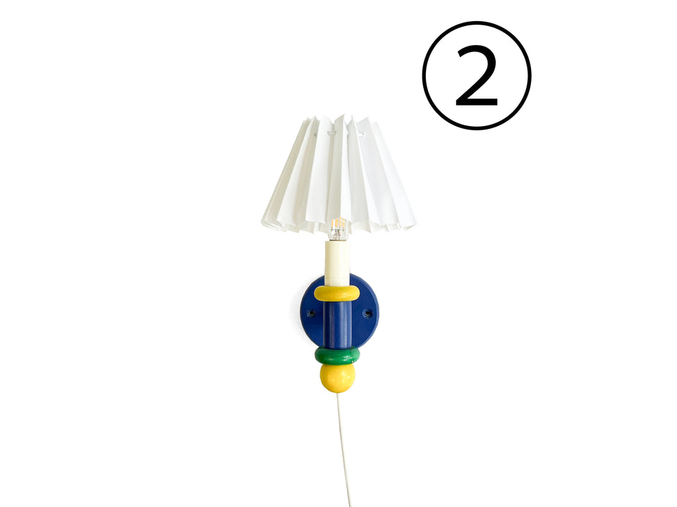 Scandinavian Vintage Pinewood Wall Lamp/北欧ヴィンテージ ウォールランプ パイン材 間接照明 インテリア