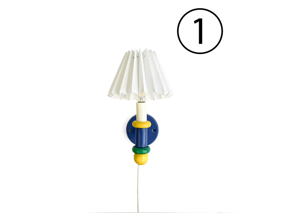 Scandinavian Vintage Pinewood Wall Lamp/北欧ヴィンテージ ウォールランプ パイン材 間接照明 インテリア
