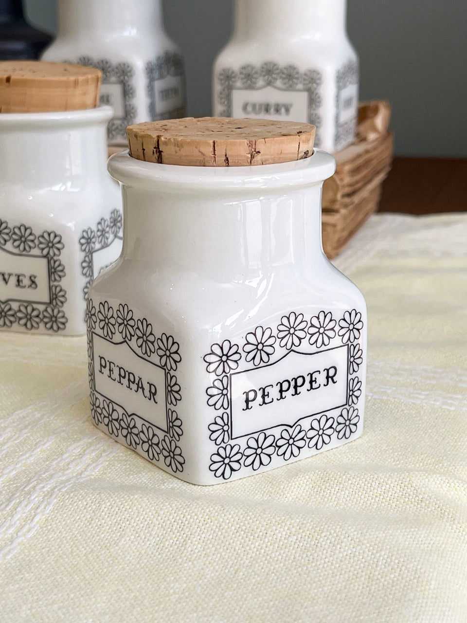 ARABIA Spice Jar Finnish Vintage/アラビア スパイスジャー 北欧インテリア ヴィンテージ食器
