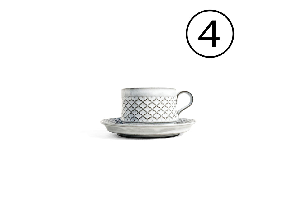 Jens H.Quistgaard Cordial Cup&Saucer Plate/イェンス・クイストゴー コーディアル カップ&ソーサー プレート 北欧ヴィンテージ食器