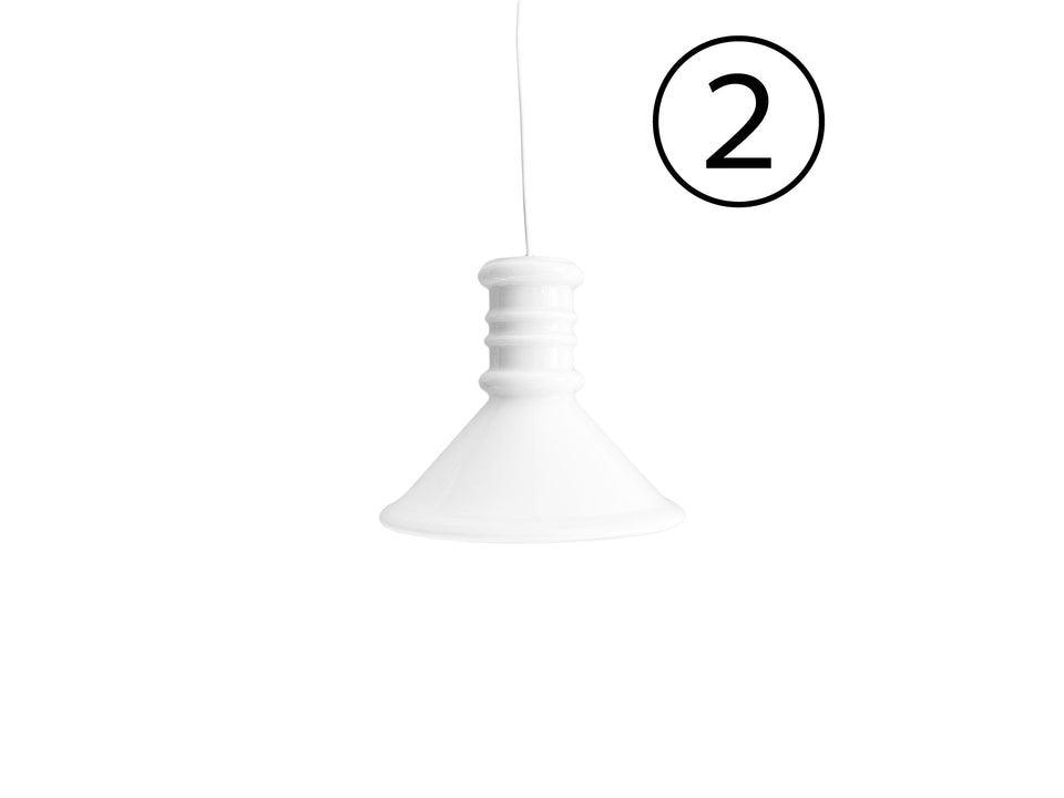 Danish Vintage Holmegaard Pendant Light Apoteker/ホルムガード ペンダントライト シセ・ヴェアナー デンマークヴィンテージ 北欧インテリア