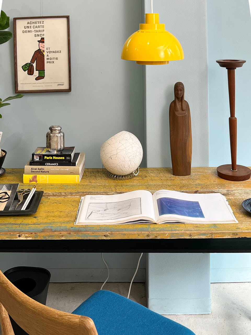 Remake Work Table Made of Old Material/リメイクワークテーブル 作業台 古材 ボート材