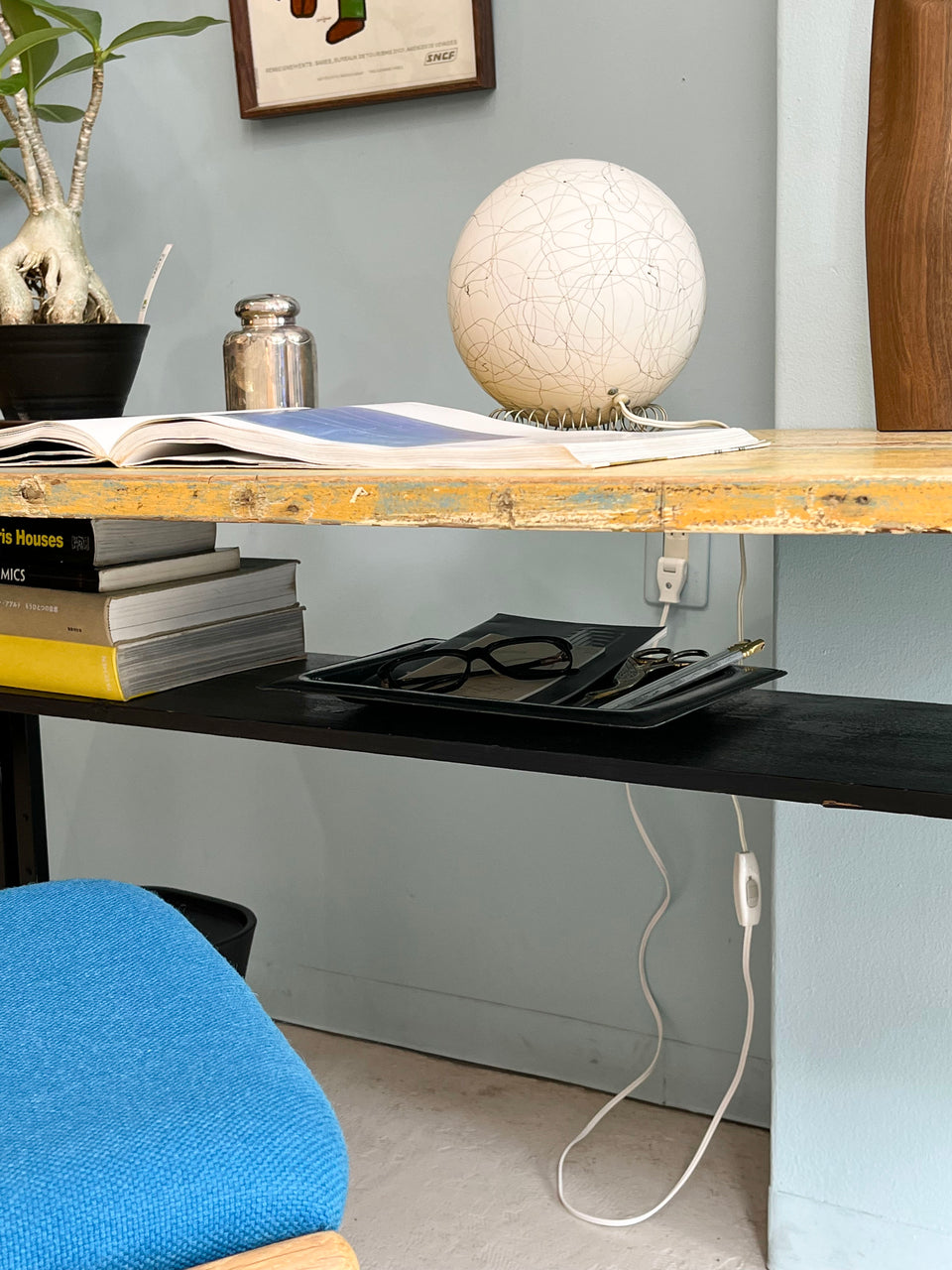 Remake Work Table Made of Old Material/リメイクワークテーブル 作業台 古材 ボート材