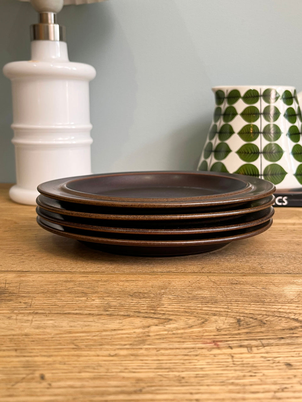 ARABIA Ruska Plate Finnish Vintage 20cm 17.5cm/アラビア ルスカ プレート 皿 北欧ヴィンテージ食器