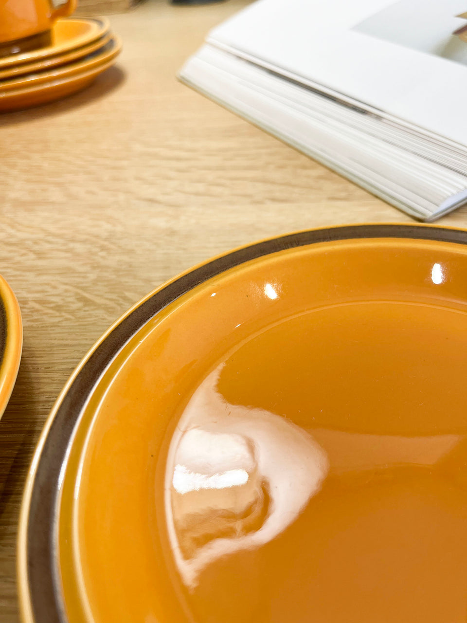 Egersund Unique Teacup and Saucer Plate Trio/エーゲルスン ユニーク ティーカップ&ソーサー プレート トリオ ノルウェーヴィンテージ 北欧食器