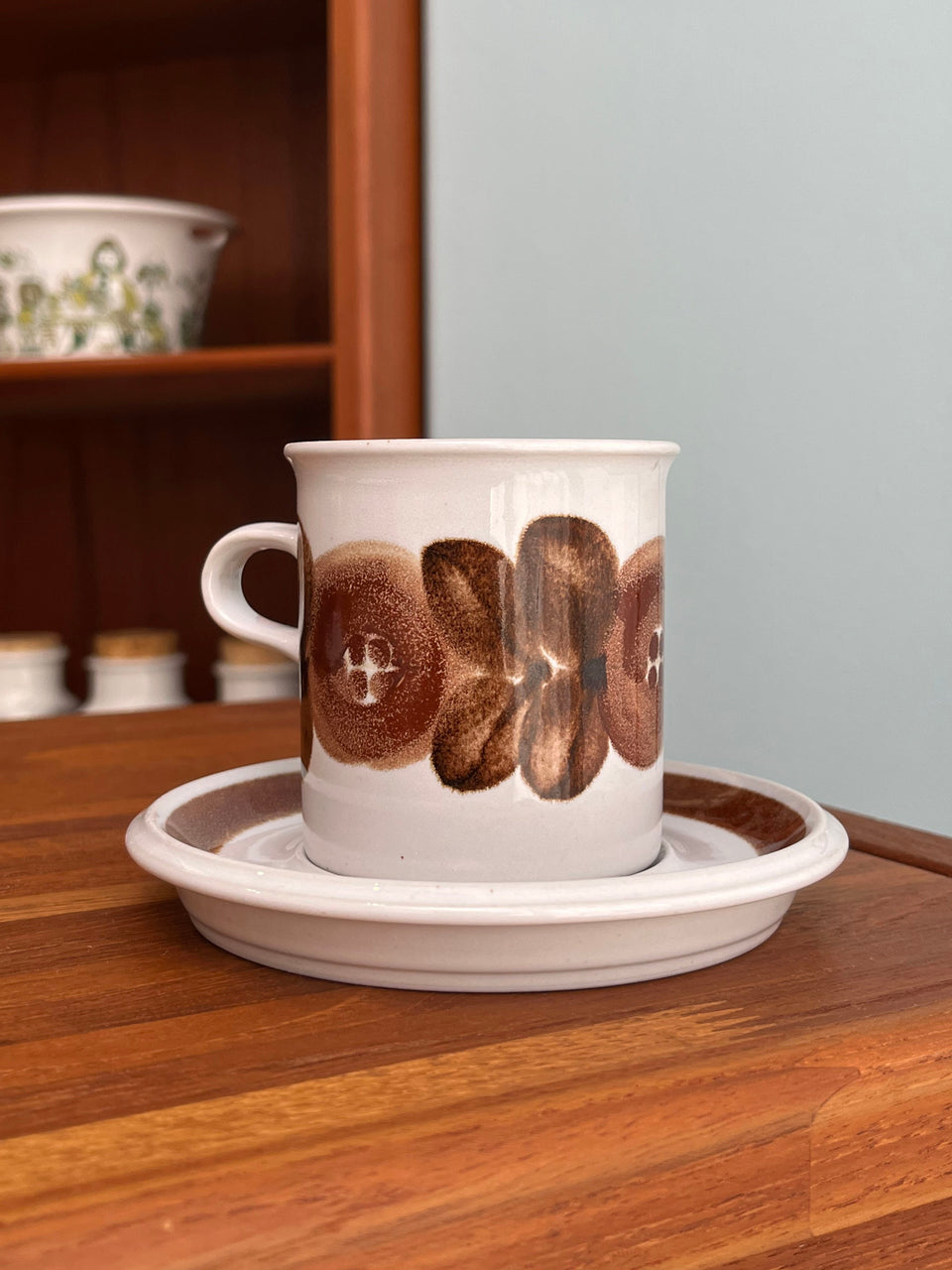 ARABIA Rosmarin Coffee Cup and Saucer Plate/アラビア ロスマリン コーヒーカップ プレート ウラ・プロコッペ 北欧食器