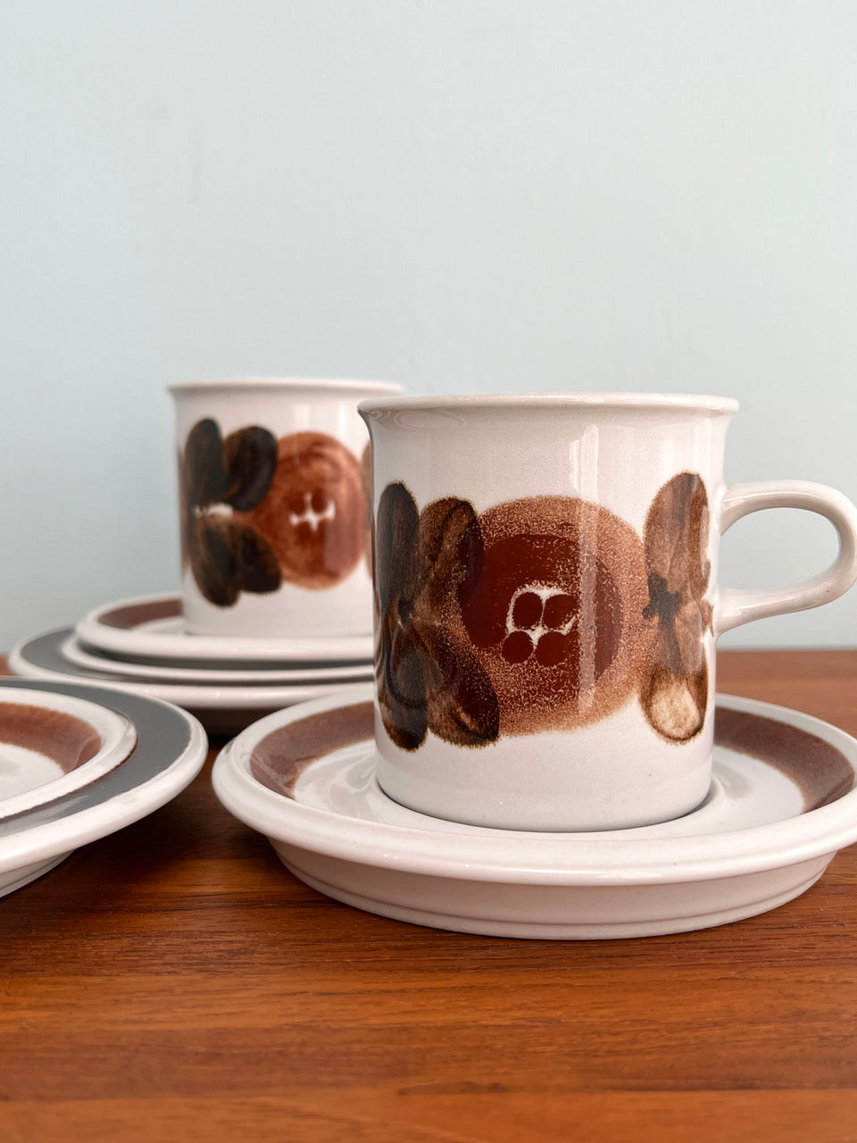 ARABIA Rosmarin Coffee Cup and Saucer Plate/アラビア ロスマリン コーヒーカップ プレート ウラ・プロコッペ 北欧食器