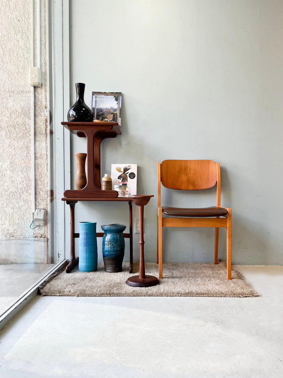 Solid Wood Planter Stand Danish Vintage/デンマークヴィンテージ プラントスタンド チーク材 北欧インテリア