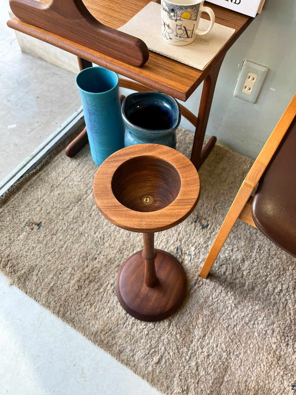 Solid Wood Planter Stand Danish Vintage/デンマークヴィンテージ プラントスタンド チーク材 北欧インテリア