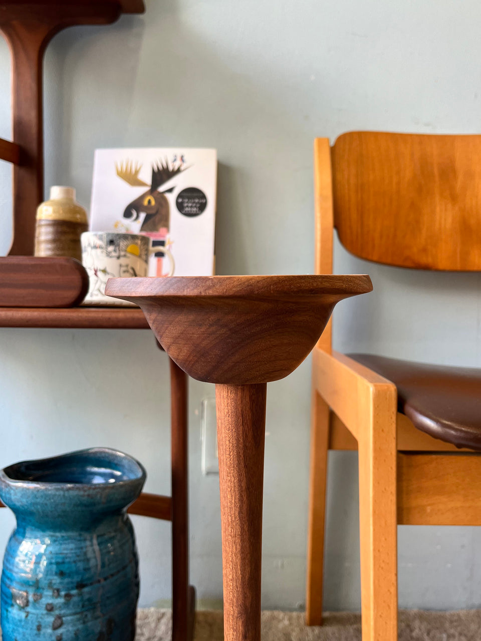 Solid Wood Planter Stand Danish Vintage/デンマークヴィンテージ プラントスタンド チーク材 北欧インテリア