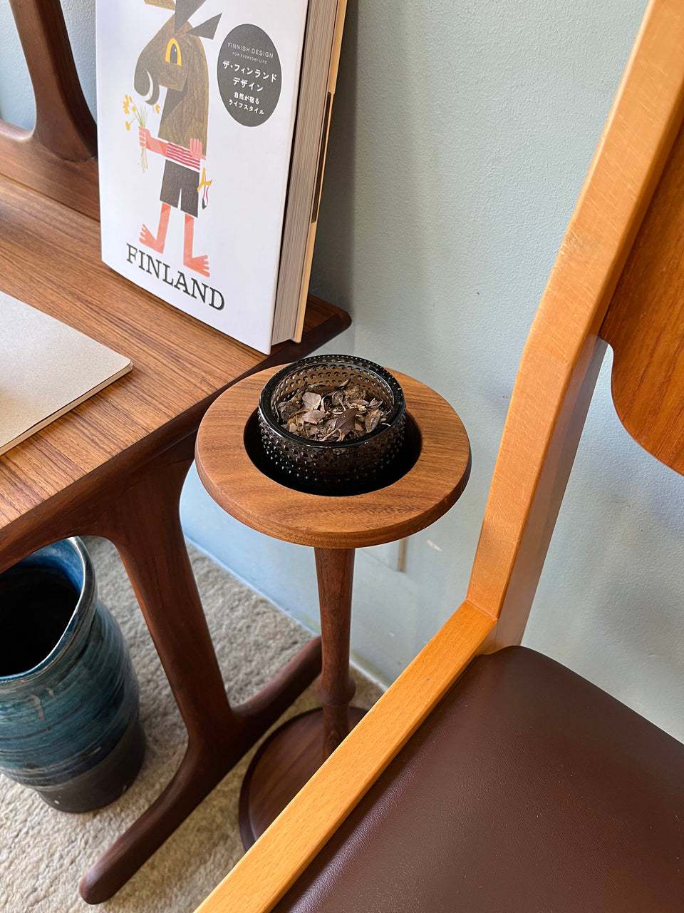 Solid Wood Planter Stand Danish Vintage/デンマークヴィンテージ プラントスタンド チーク材 北欧インテリア