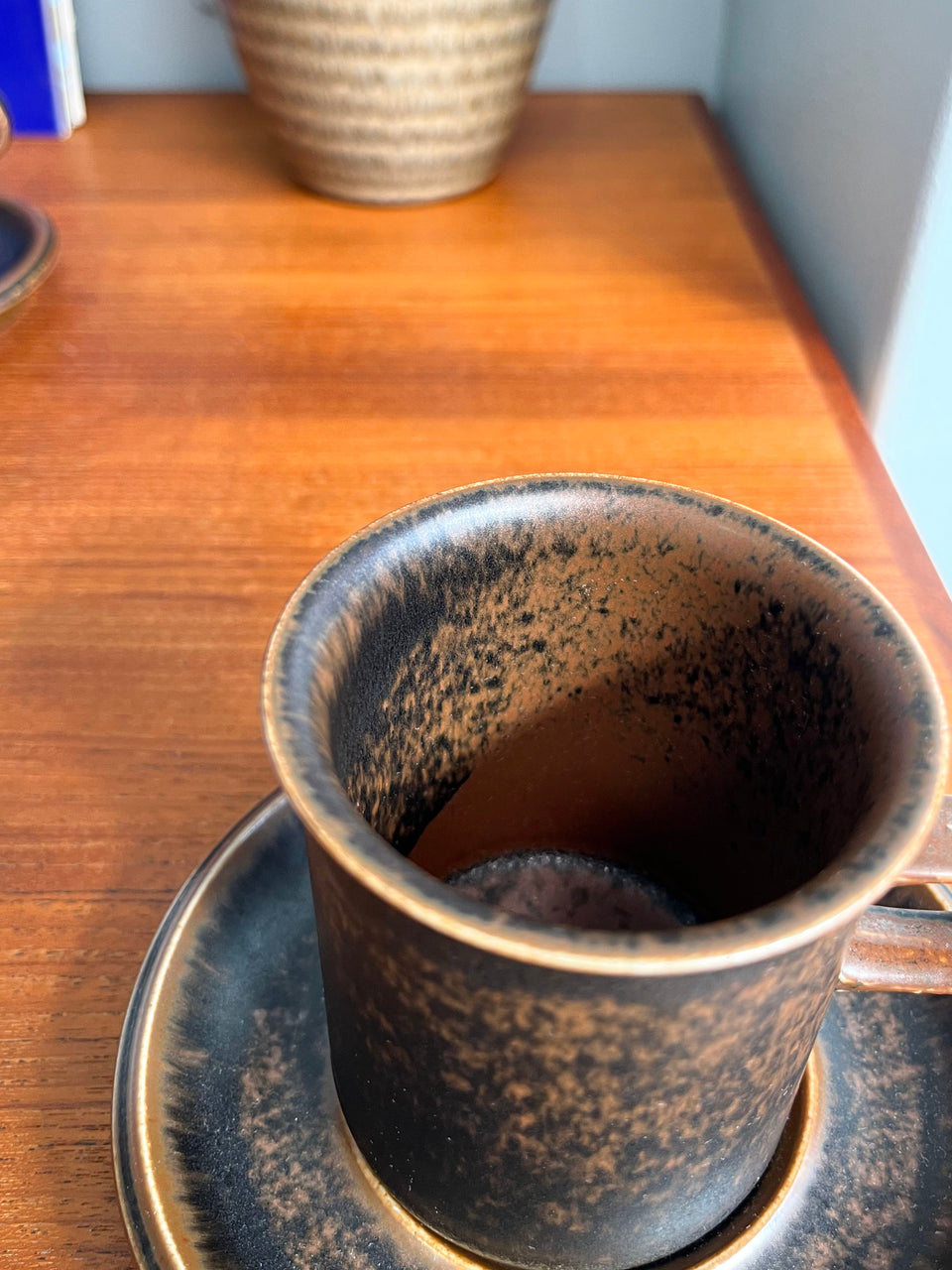 Vintage ARABIA Ruska Coffee Cup and Saucer/アラビア ルスカ コーヒーカップ&ソーサー 北欧食器 フィンランドヴィンテージ