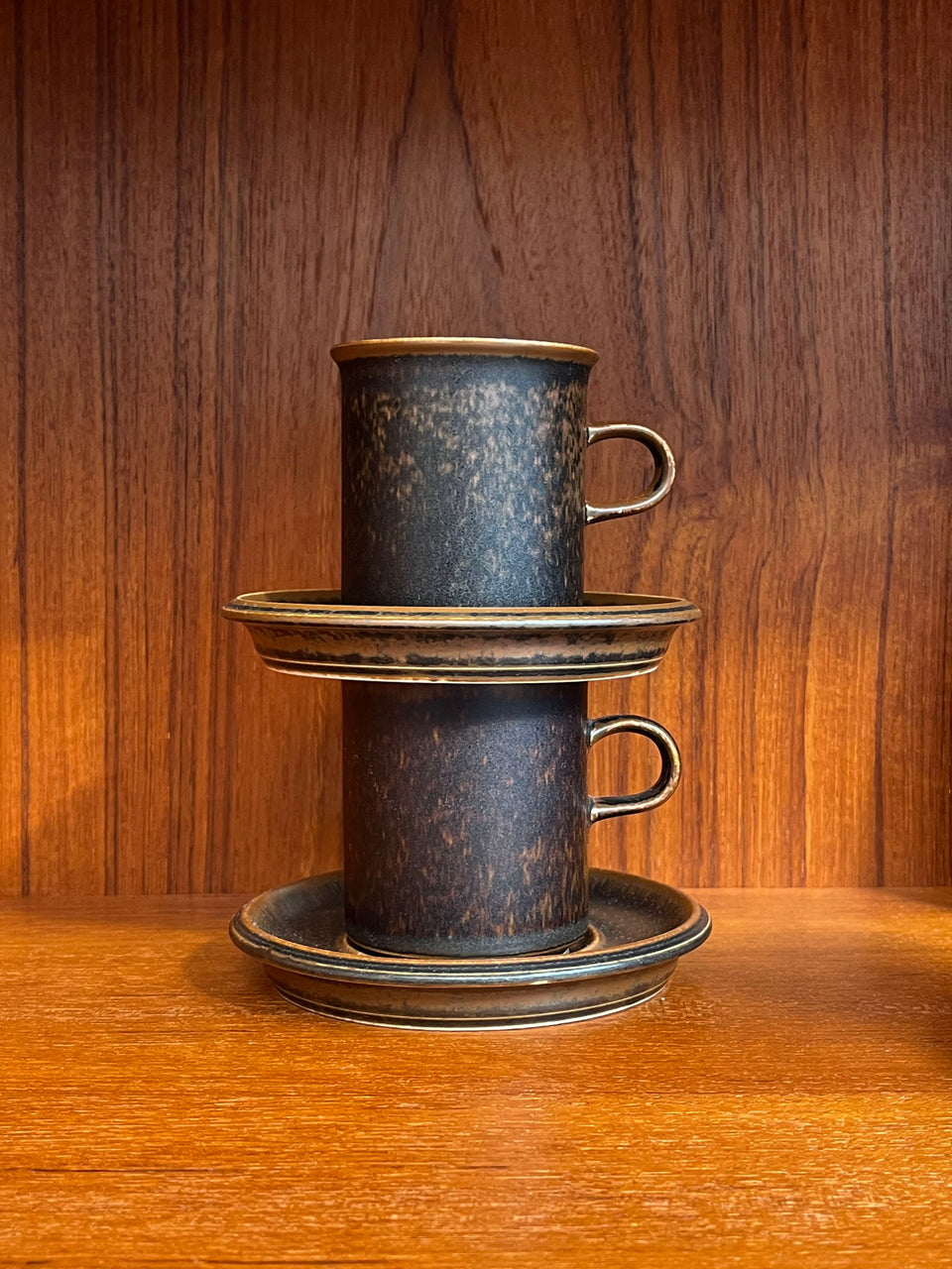 Vintage ARABIA Ruska Coffee Cup and Saucer/アラビア ルスカ コーヒーカップ&ソーサー 北欧食器 フィンランドヴィンテージ