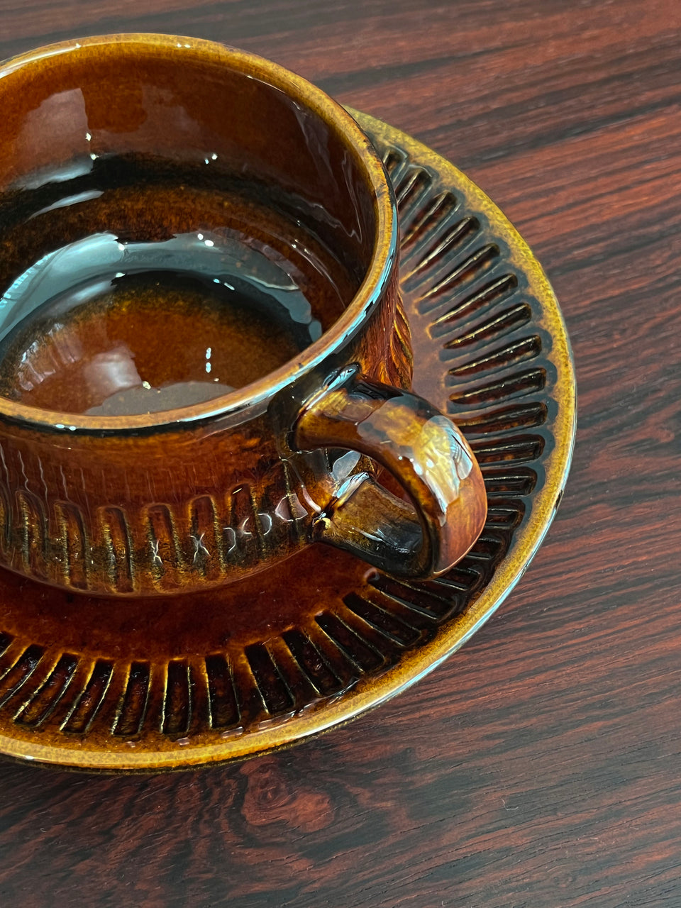Gefle Kaskad Tea Cup and Saucer Plate Swedish Vintage/ゲフレ カスケード ティーカップ&ソーサー 北欧ヴィンテージ食器
