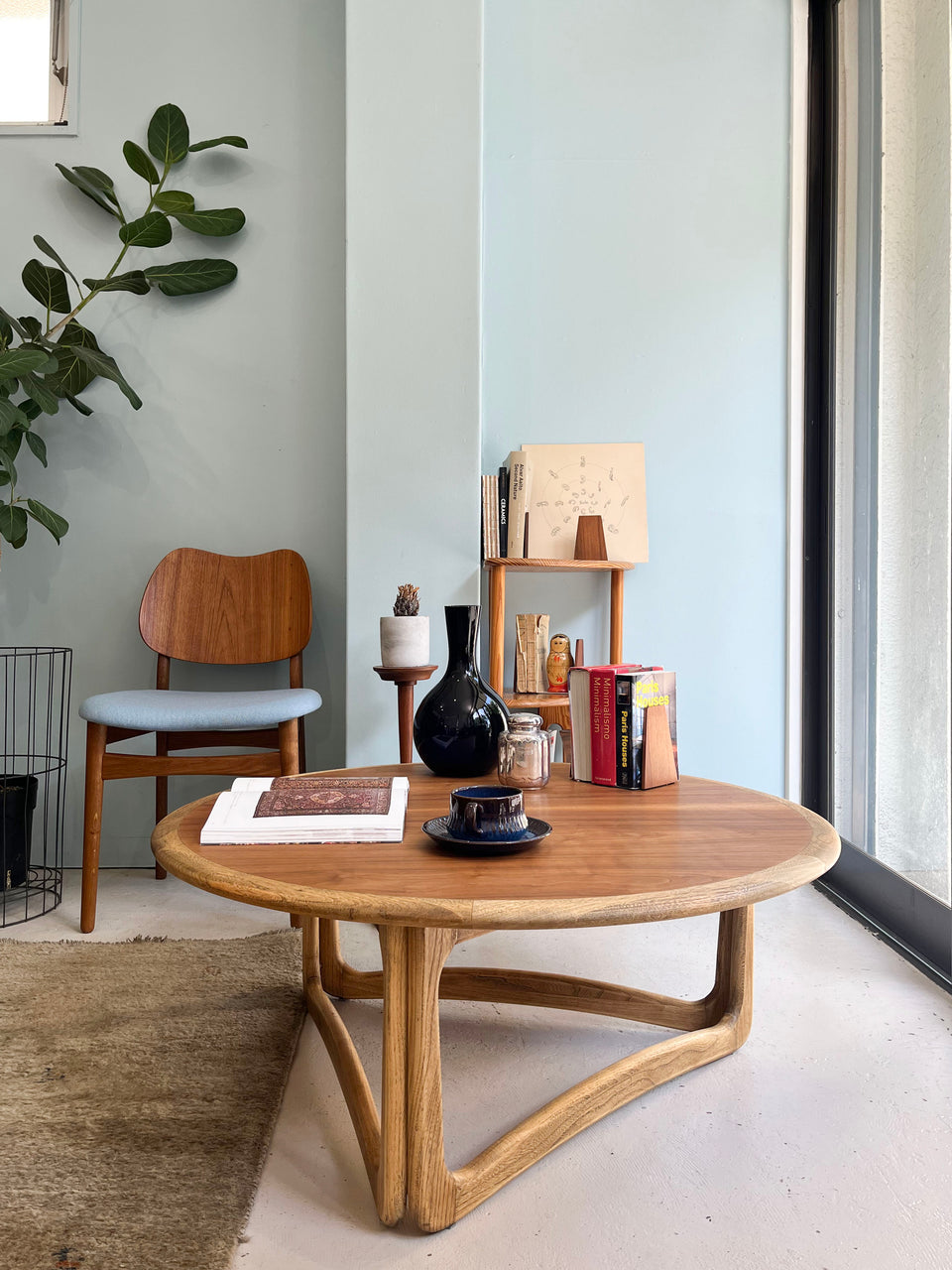 Danish Vintage Wooden Bookend/デンマークヴィンテージ ブックエンド 本立て チーク材 ローズウッド材 北欧インテリア