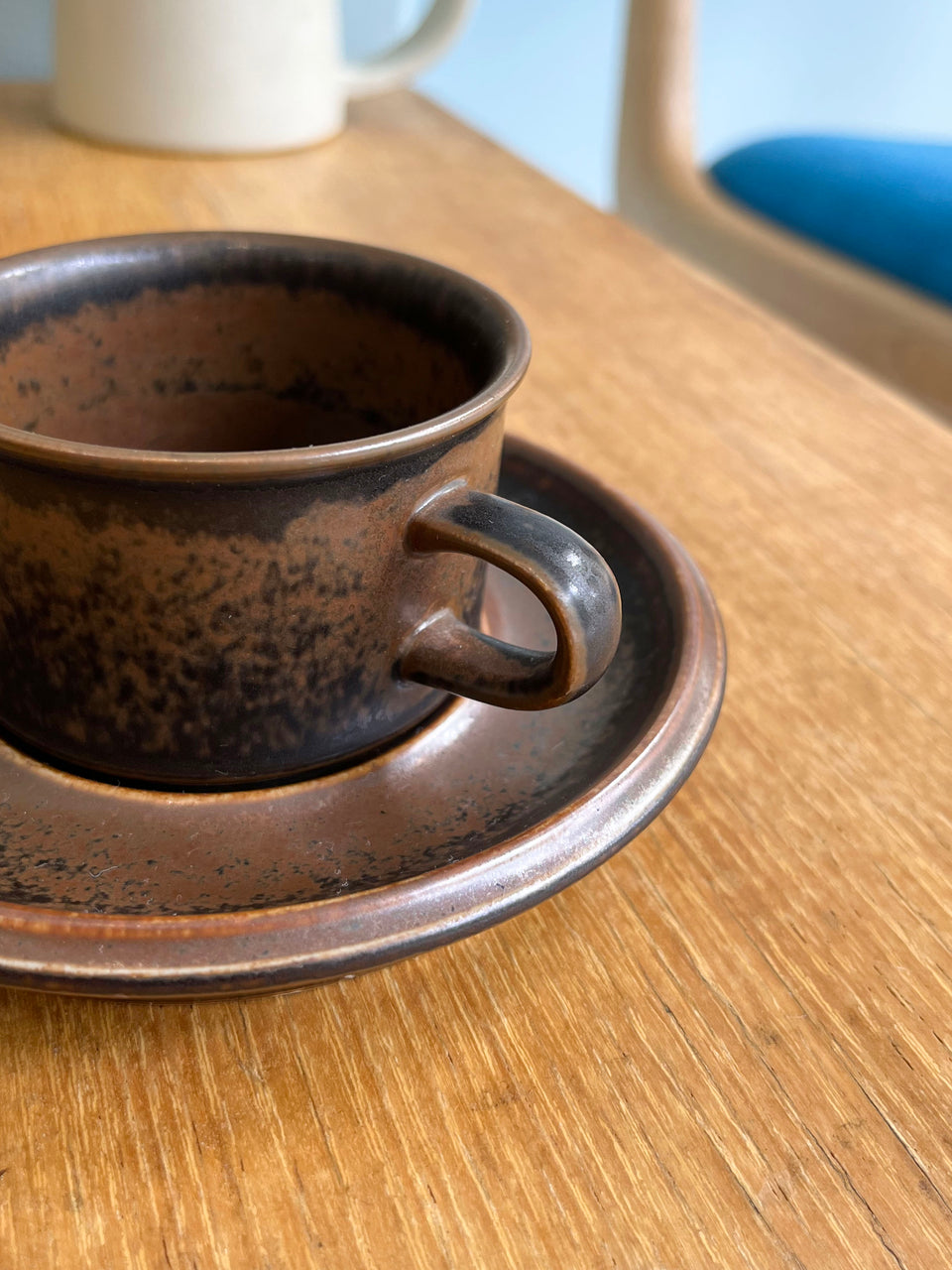 Vintage ARABIA Ruska Demitasse Cup and Saucer/アラビア ルスカ デミタスカップ&ソーサー 北欧ヴィンテージ食器