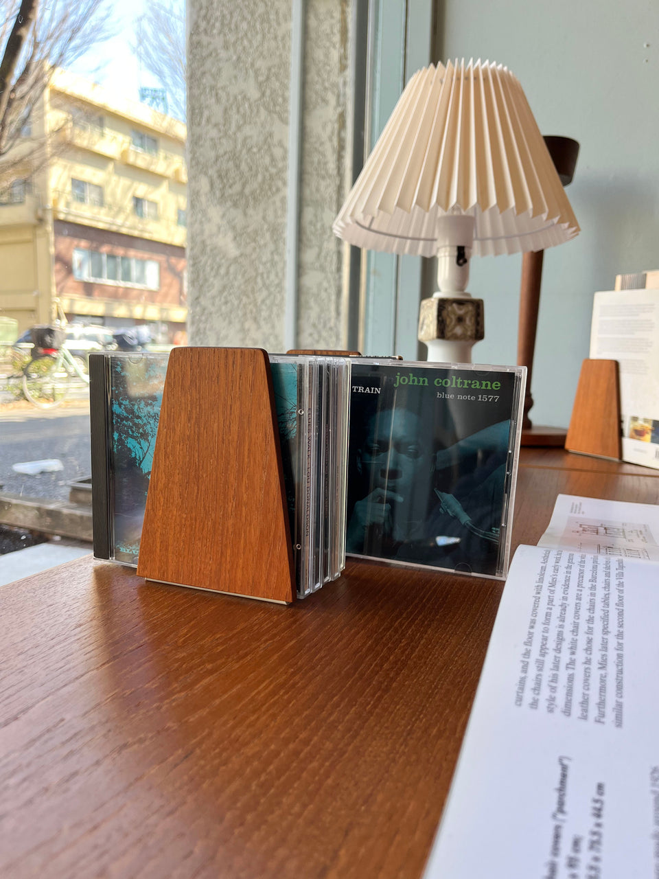 Teakwood Bookend Danish Vintage/デンマークヴィンテージ ブックエンド 本立て チーク材 北欧インテリア