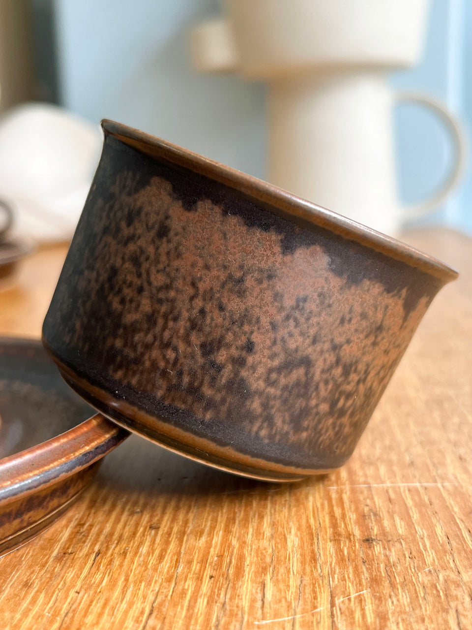 Vintage ARABIA Ruska Demitasse Cup and Saucer/アラビア ルスカ デミタスカップ&ソーサー 北欧ヴィンテージ食器