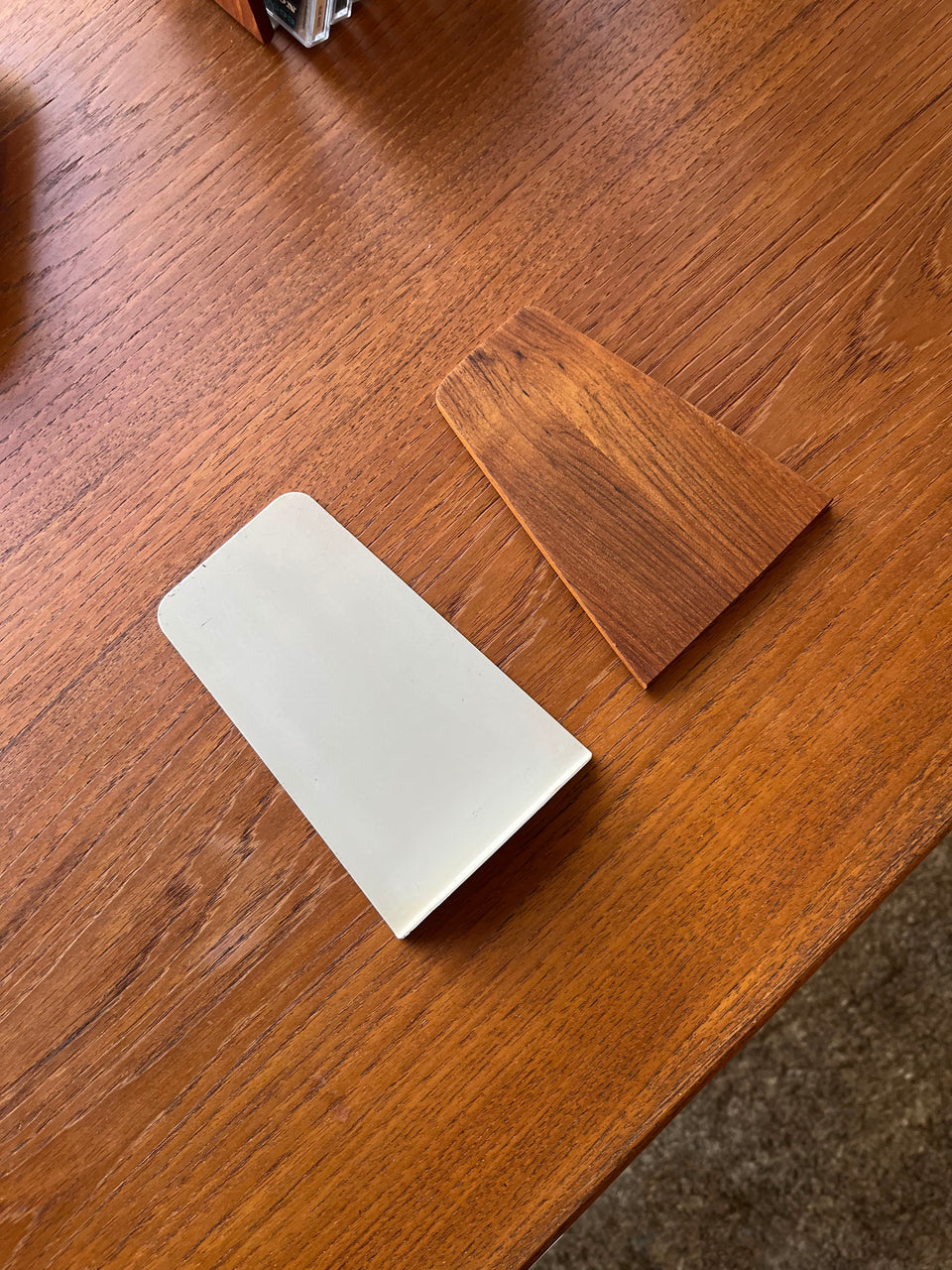 Teakwood Bookend Danish Vintage/デンマークヴィンテージ ブックエンド 本立て チーク材 北欧インテリア