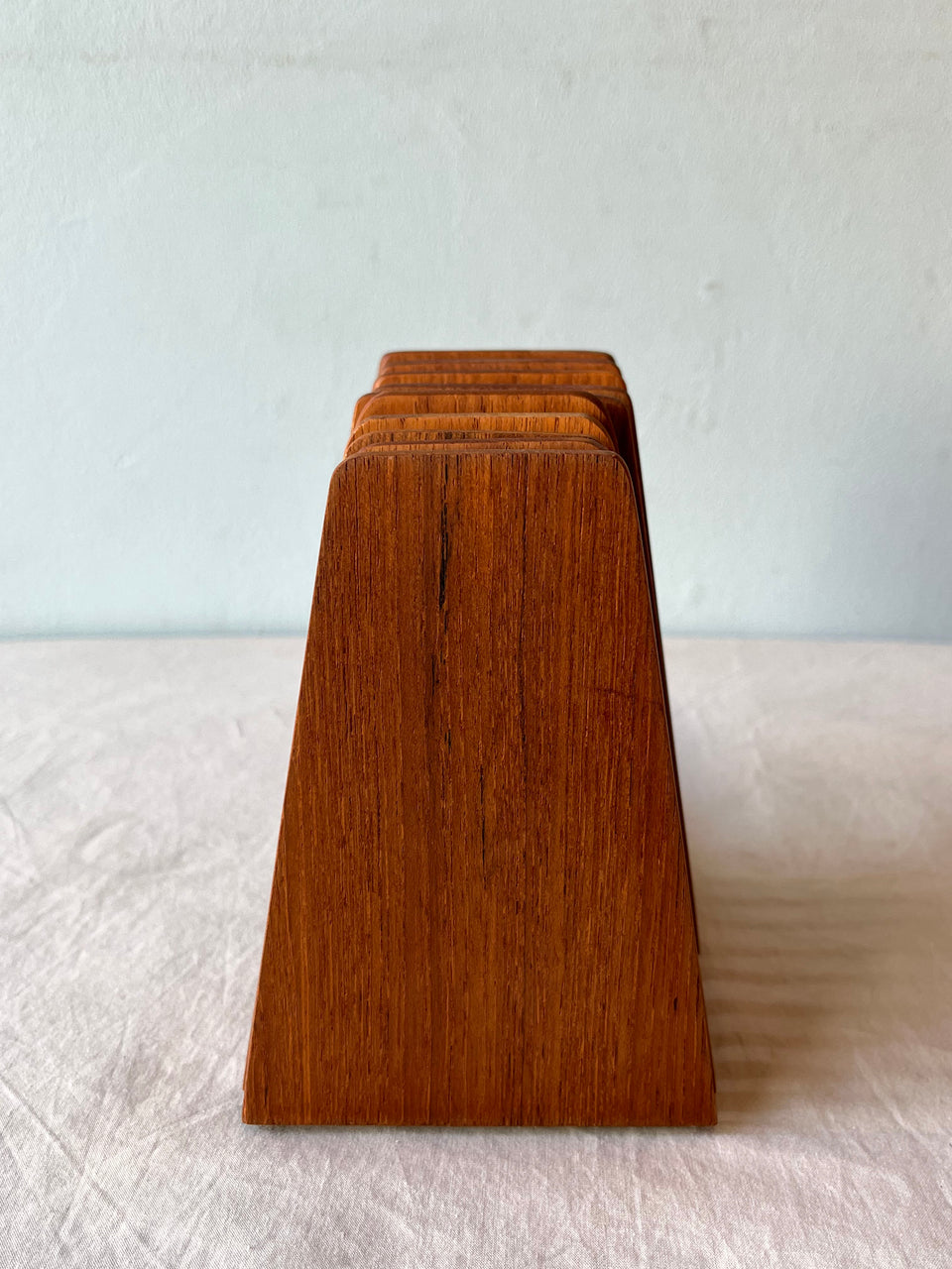 Teakwood Bookend Danish Vintage/デンマークヴィンテージ ブックエンド 本立て チーク材 北欧インテリア