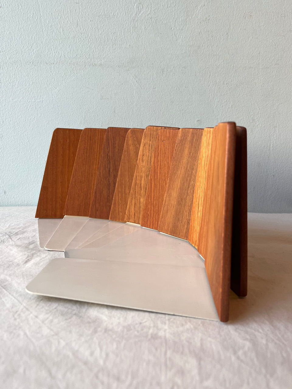 Teakwood Bookend Danish Vintage/デンマークヴィンテージ ブックエンド 本立て チーク材 北欧インテリア