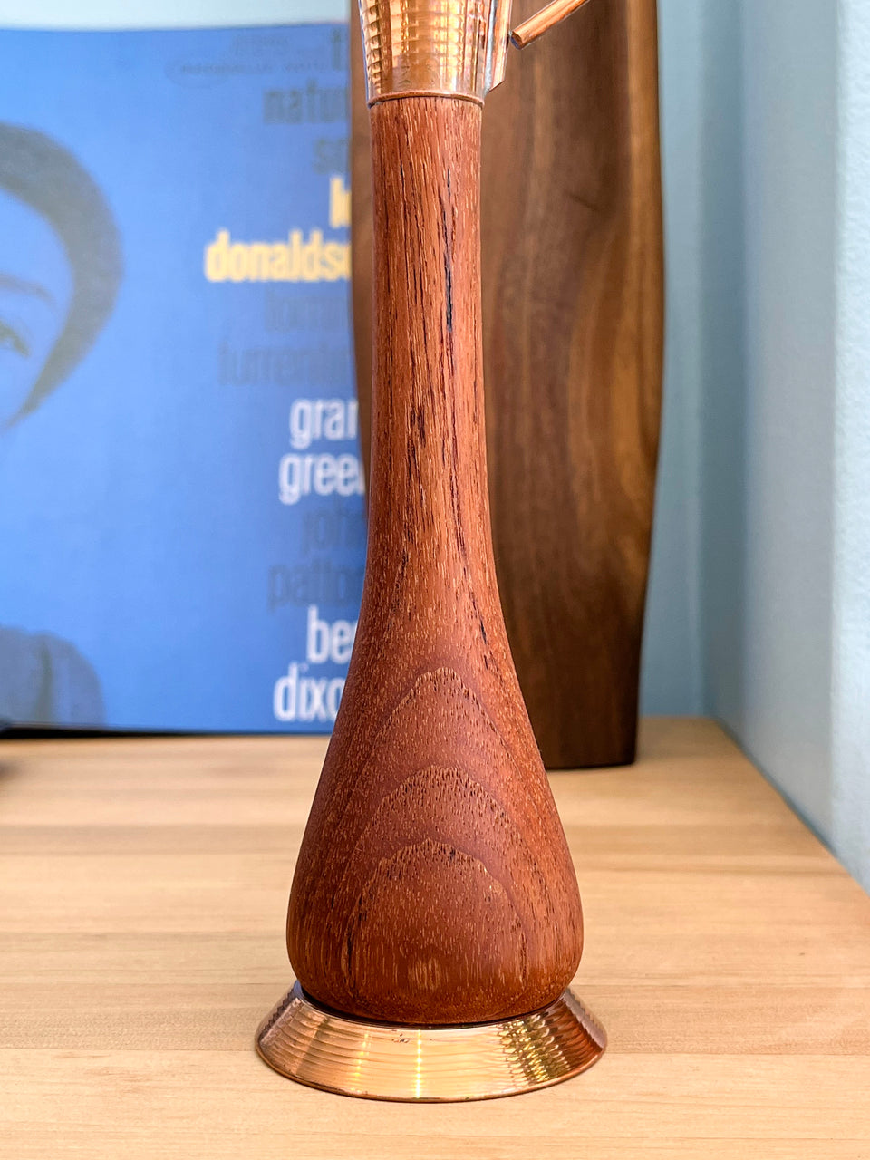Vintage Teakwood Interior/ヴィンテージ チーク材 インテリア雑貨 一輪挿し ボウル