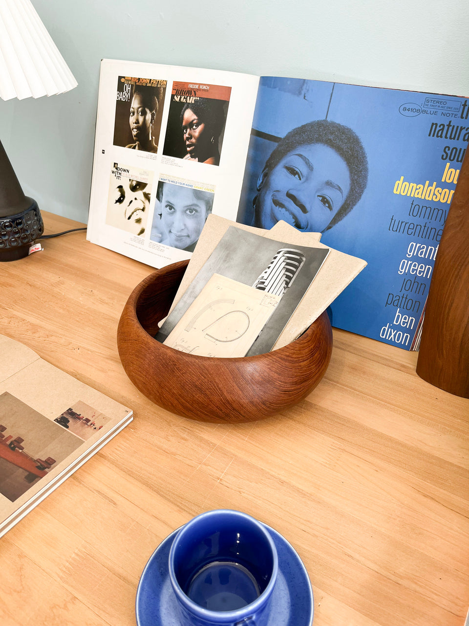 Vintage Teakwood Interior/ヴィンテージ チーク材 インテリア雑貨 一輪挿し ボウル