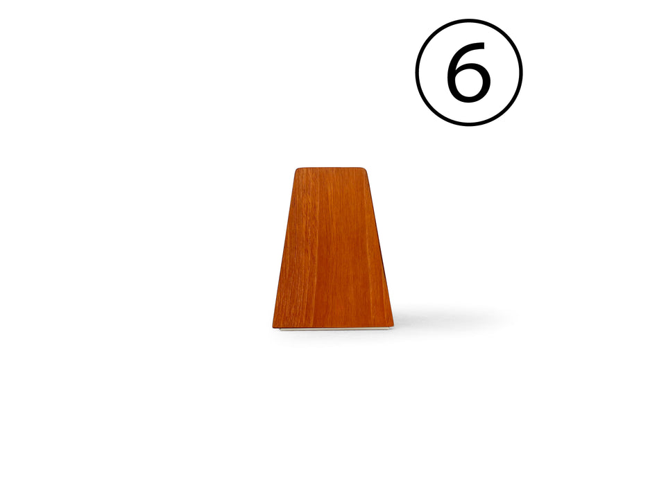 Teakwood Bookend Danish Vintage/デンマークヴィンテージ ブックエンド 本立て チーク材 北欧インテリア