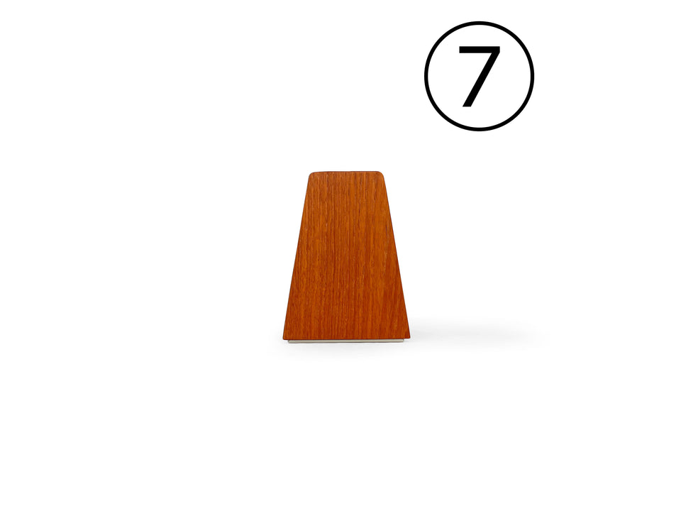 Teakwood Bookend Danish Vintage/デンマークヴィンテージ ブックエンド 本立て チーク材 北欧インテリア