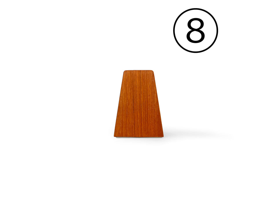 Teakwood Bookend Danish Vintage/デンマークヴィンテージ ブックエンド 本立て チーク材 北欧インテリア