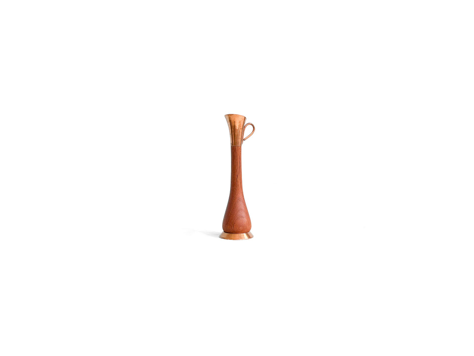 Vintage Teakwood Interior/ヴィンテージ チーク材 インテリア雑貨 一輪挿し ボウル