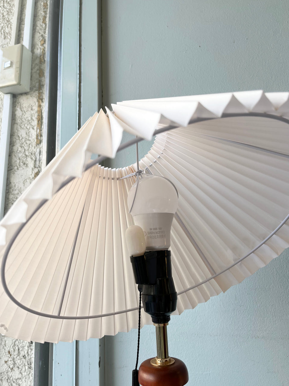 Retro Modern Wooden Table Lamp/木製テーブルランプ レトロモダン 照明 インテリア