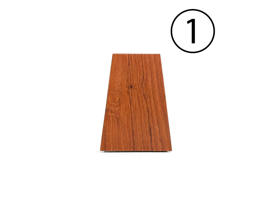 Danish Vintage Wooden Bookend/デンマークヴィンテージ ブックエンド 本立て チーク材 ローズウッド材 北欧インテリア