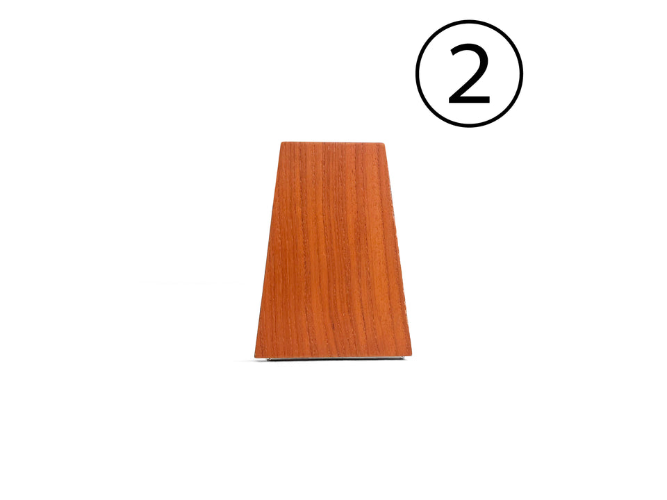 Danish Vintage Wooden Bookend/デンマークヴィンテージ ブックエンド 本立て チーク材 ローズウッド材 北欧インテリア