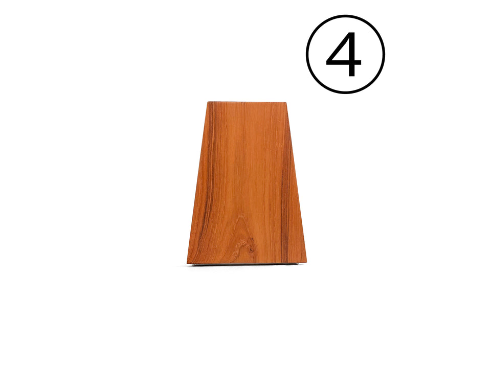 Danish Vintage Wooden Bookend/デンマークヴィンテージ ブックエンド 本立て チーク材 ローズウッド材 北欧インテリア