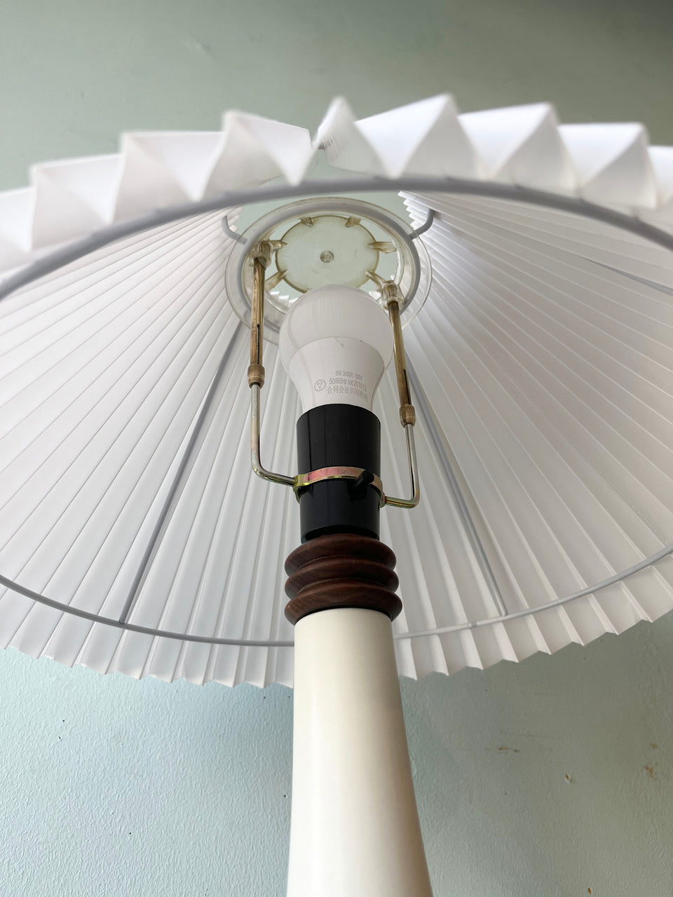 Vintage Pottery Vase Lamp Scandinavian Style/ヴィンテージ 陶器ランプ 北欧スタイル レトロ 照明