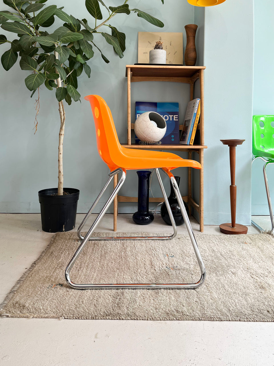 Polo Chair Robin Day Sled Base/ロビン・デイ ポロチェア スタッキング イギリス