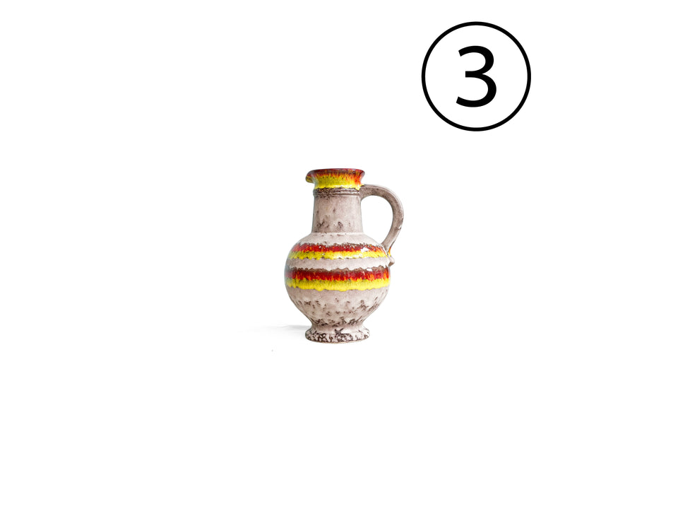 ③W.Germany Vintage UBELACKER Vase 1809/22