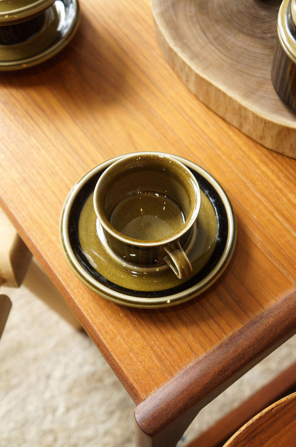 ARABIA Kosmos Demitasse Cup and Saucer/アラビア コスモス デミタスカップ&ソーサー 北欧食器 フィンランドヴィンテージ