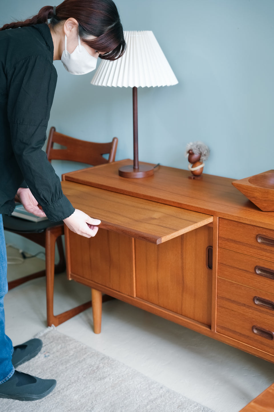 Asljunga Mobelfabrik Sideboard Swedish Vintage/スウェーデンヴィンテージ サイドボード チーク材
