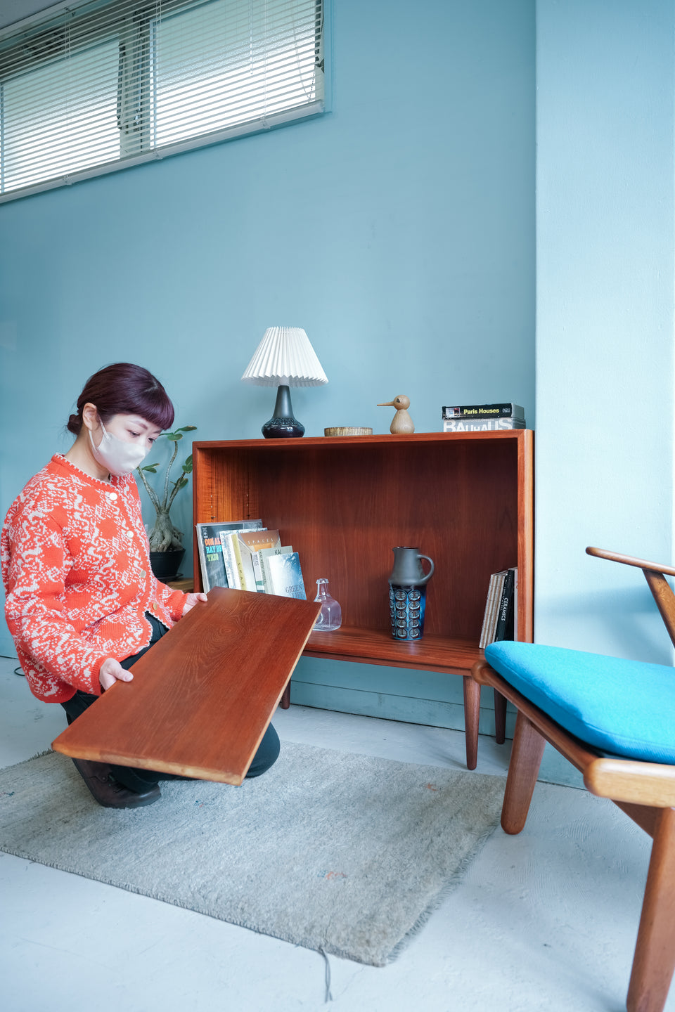 Borge Mogensen Teak Bookcase Soborg Mobler/ボーエ・モーエンセン ソボーモブラー ブックケース 本棚  デンマークヴィンテージ