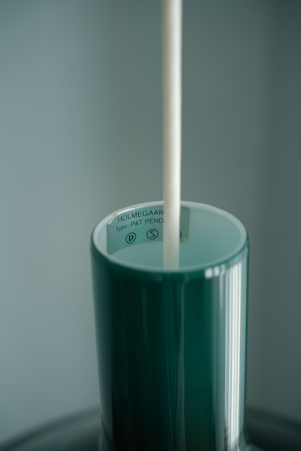 Vintage Holmegaard Pendant Light P&T Green large Michael Bang/ホルムガード ペンダントライト マイケル・バング 照明 デンマークヴィンテージ