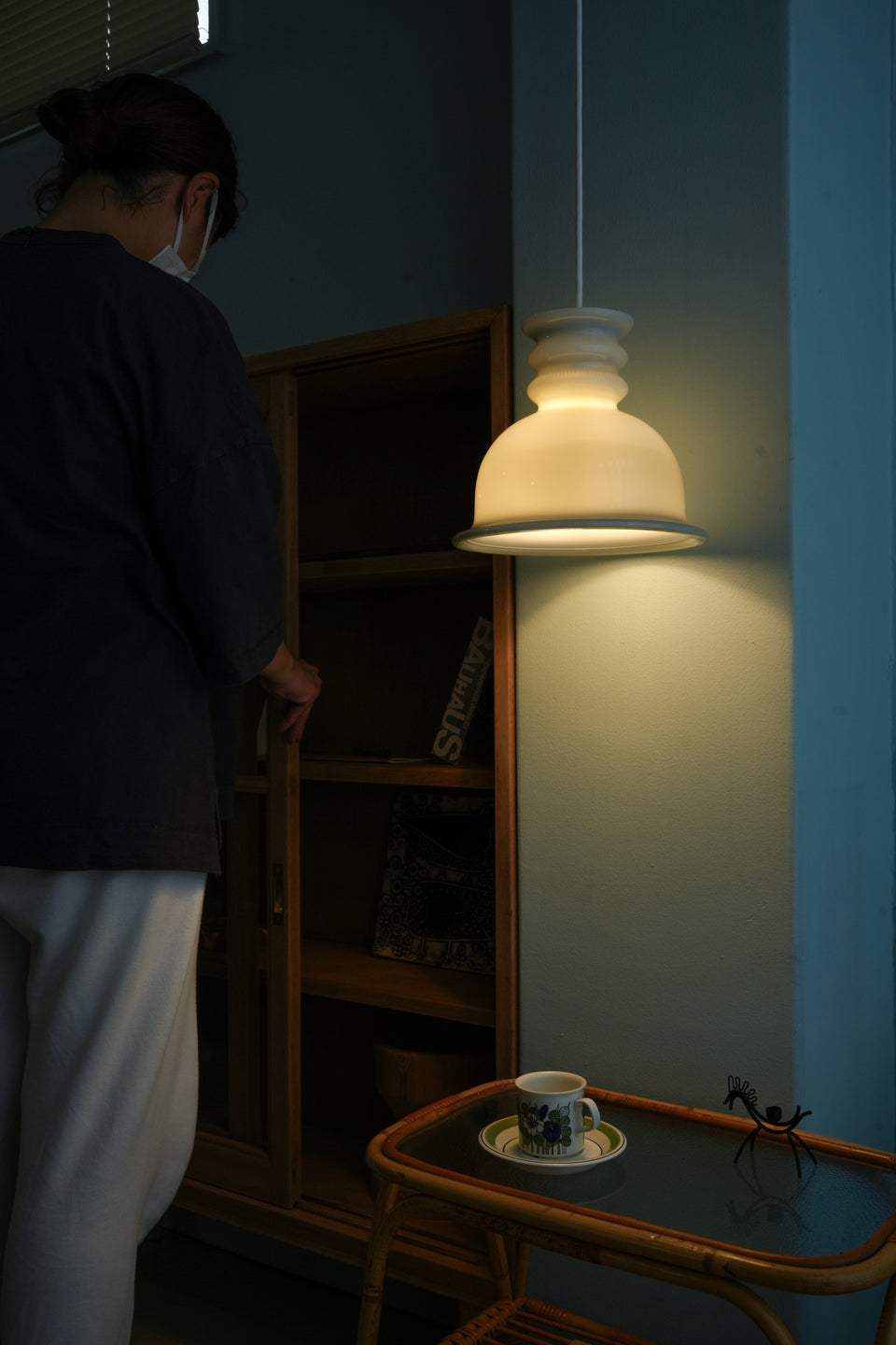 Holmegaard Pendant Light Kro Small Gray/ホルムガード ペンダントライト シセ・ヴェアナー