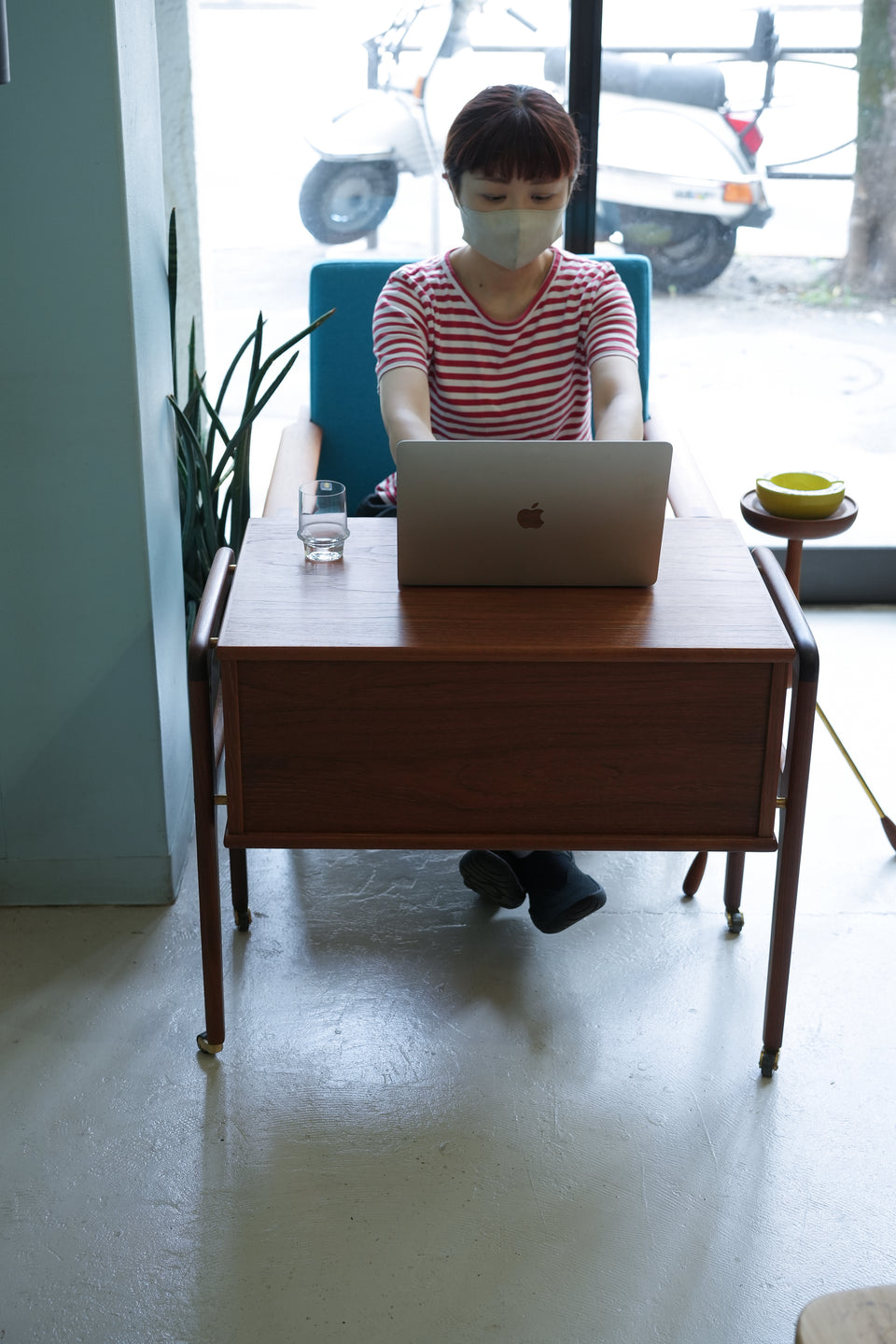 Danish Vintage Sewing Wagon Side Chest/デンマークヴィンテージ ソーイングワゴン サイドチェスト 北欧家具