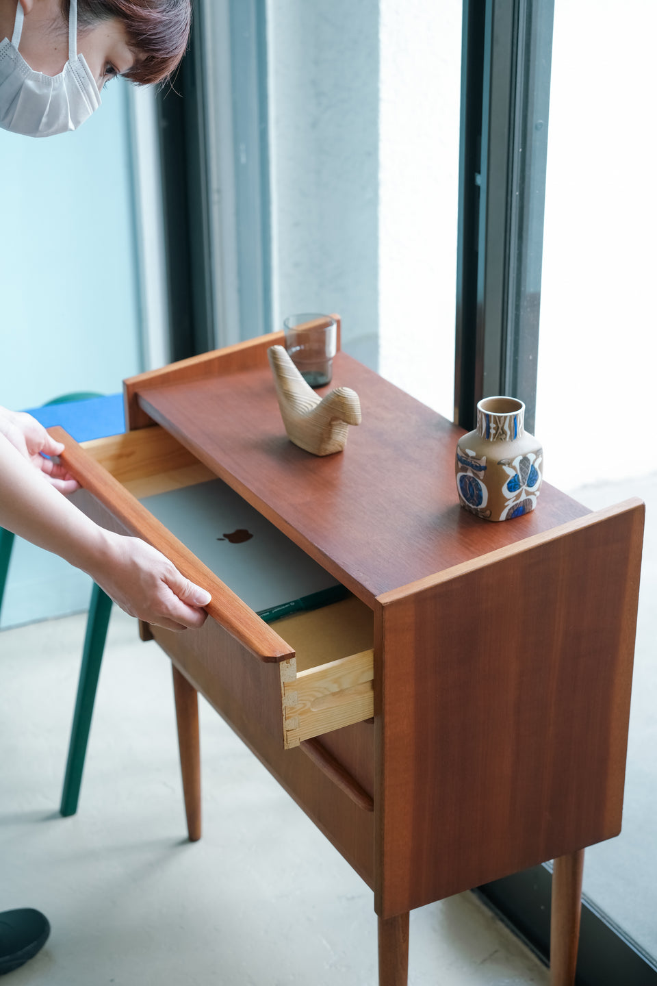 Danish Vintage 3drawer Small Chest/デンマークヴィンテージ スモールチェスト 3段
