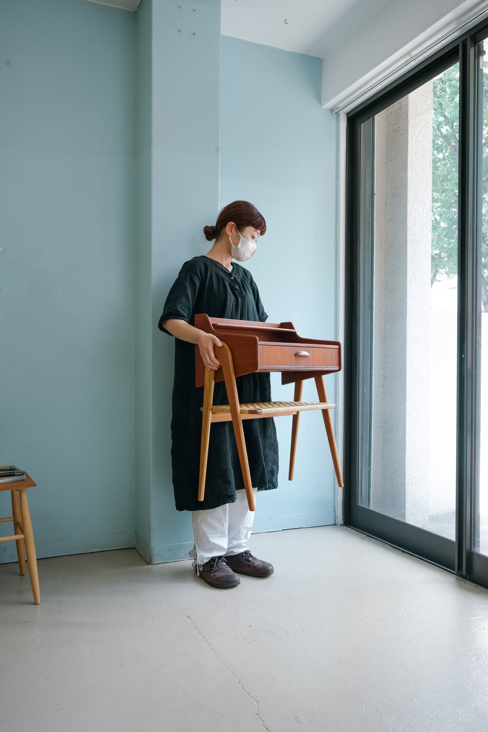 Danish Vintage Bedside Chest Table/デンマークヴィンテージ ベッドサイドチェスト